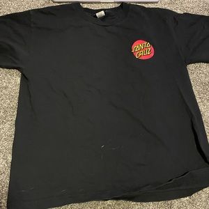 Black Santa Cruz short sleeve